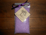 Bath Salts - The GARDEN COLLECTION - Pure and Natural - Four Ounces - CynCraft