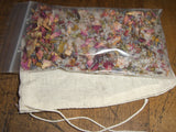 Bath Tea - The BOTANICAL BATH Collection - Spa Soak - Bath Salts, Herbs, Oils - All-Natural - CynCraft