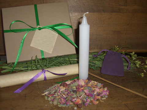 SPRINGTIDE - Nature's Wheel™ DIY Ritual Kit - Ostara, Lenctentid, Vernal Equinox, Easter - CynCraft