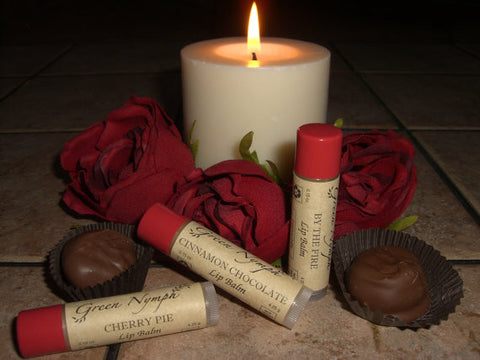 Lip Balm - LOVERLY VALENTINE Collection - 14 Lovely, Kissable Scents - CynCraft