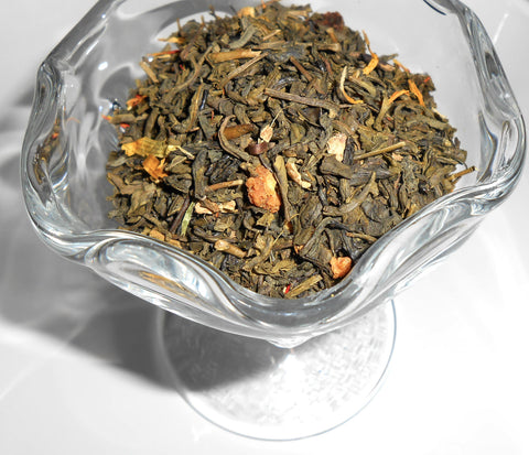 PEACHY ZING Artisan Tea Blend, Organic - CynCraft