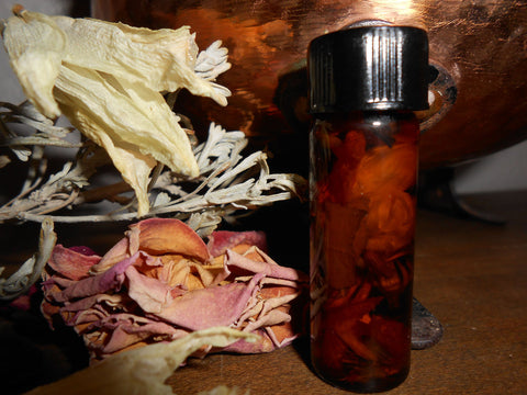 Nature's Wheel™ Anointing Ritual Oil - One (1) Dram - Choose from 10 Natural, Mystical Oils - CynCraft