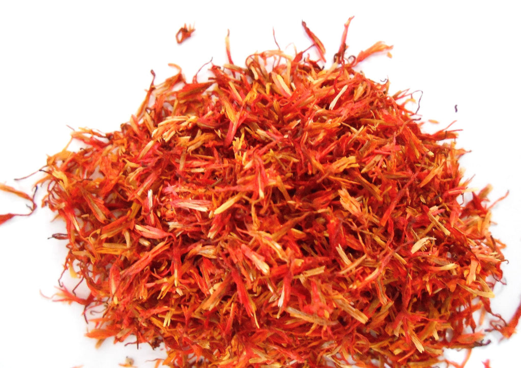 Safflower Petals, Threads, Stamens - Organic - CynCraft