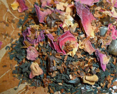 DEEP LOVE Artisan Tea Blend, Organic - CynCraft