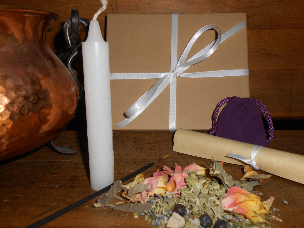 IMBOLC - Nature's Wheel™ DIY Ritual Kit - Candlemas, Brigid's Feast, Groundhog Day - CynCraft