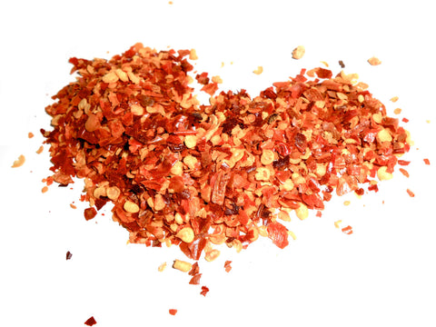 Red CHILE Chili Pepper FLAKES, Organic - CynCraft