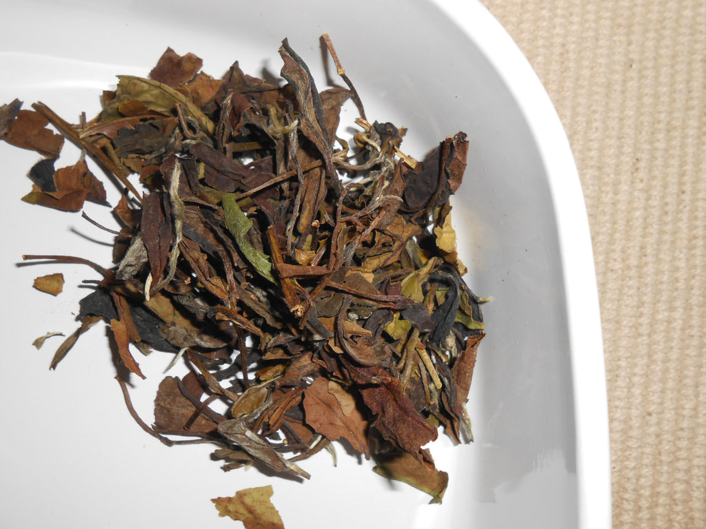SHU MEE White Tea, Loose Leaf - Shou Mei Eyebrow Tea - CynCraft