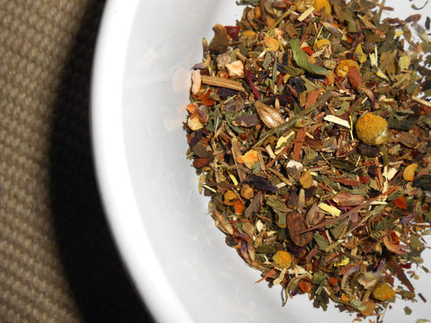 REFRESH and REBOOT Artisan Specialtea Blend - 19 Teas, Herbs, Spices - CynCraft